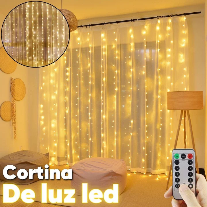 CORTINA DE LUCES LED PREMIUM